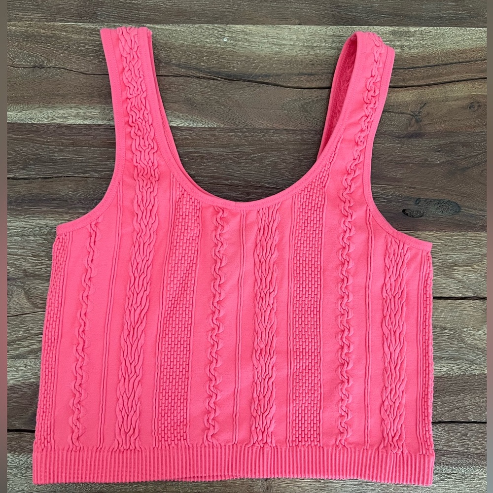 Pink Knit Women's Top - Picture 3 of 3